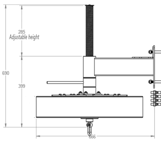Adjustable Speedbag Platform