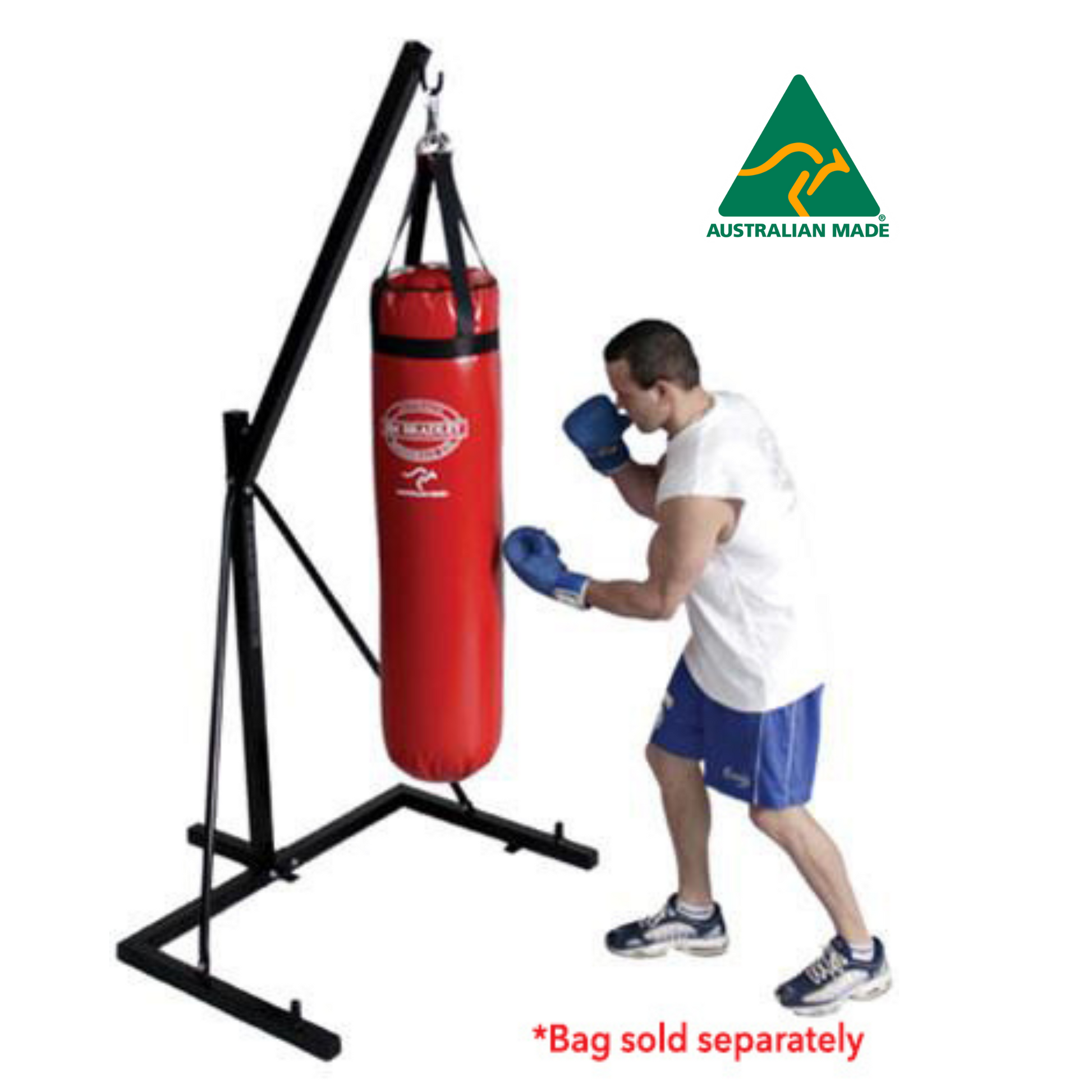 gym grade heavy boxing bag stand
