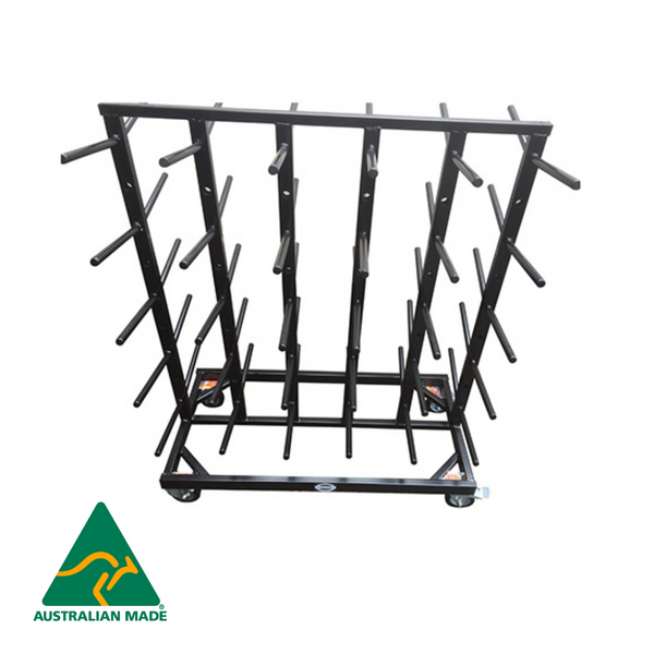 Boxing Glove Rack on Castors Jim Bradley Speedball