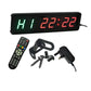 COMMERCIAL GRADE DIGITAL LED GYM TIMER